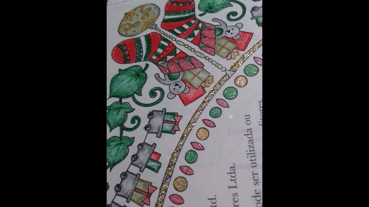 As cores do Natal ( Johanna's Christmas ) - Contra capa