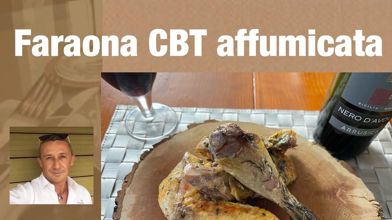 Faraona cotta a bassa temperatura CBT e affumicata