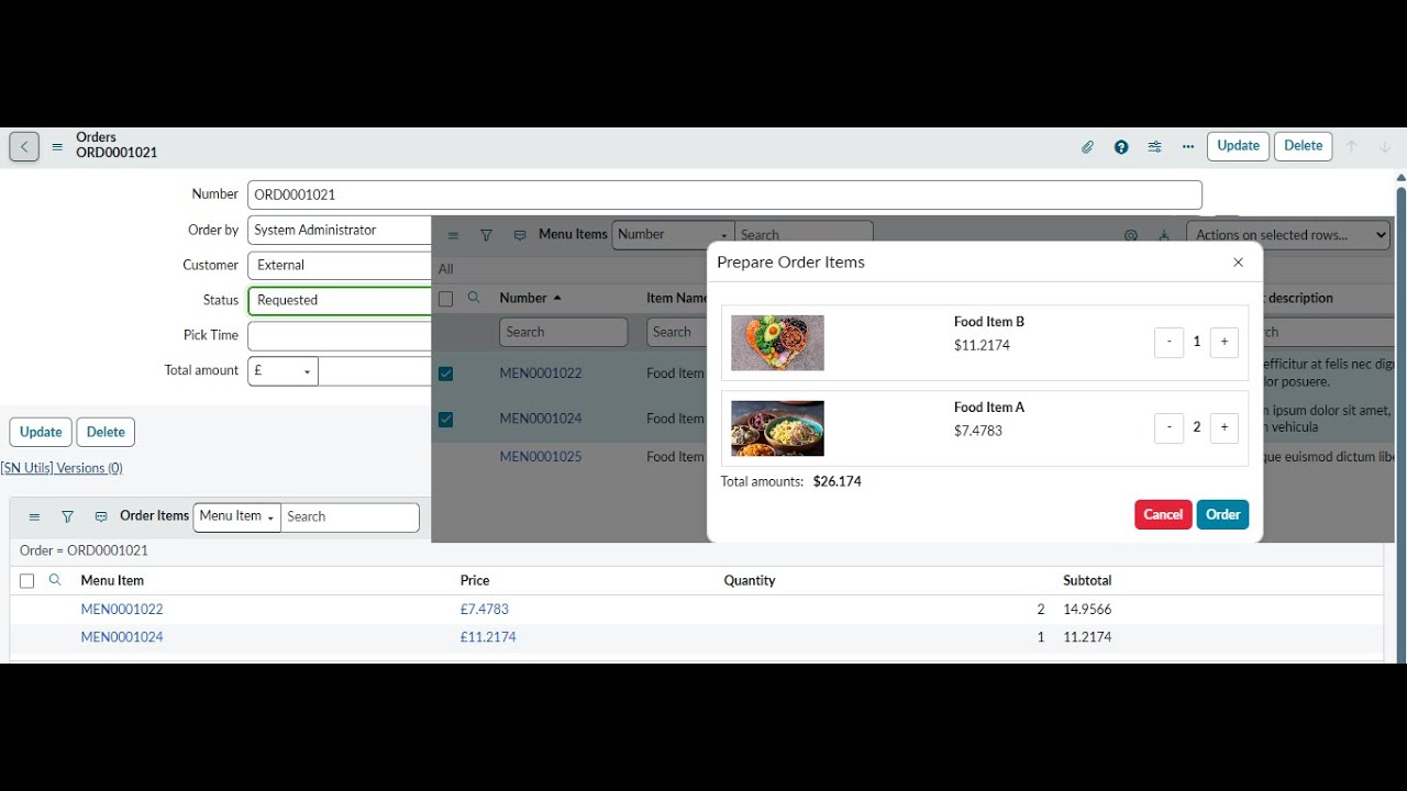 UI action and UI page use case in ServiceNow