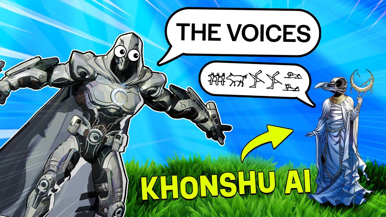 Moon Knight, but I'm actually hearing voices..