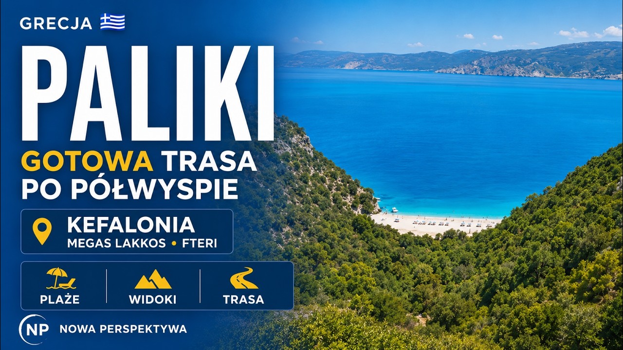 Grecka Kefalonia - gotowa trasa po półwyspie Paliki | Blog & Vlog 4K | Trener w Terenie #21
