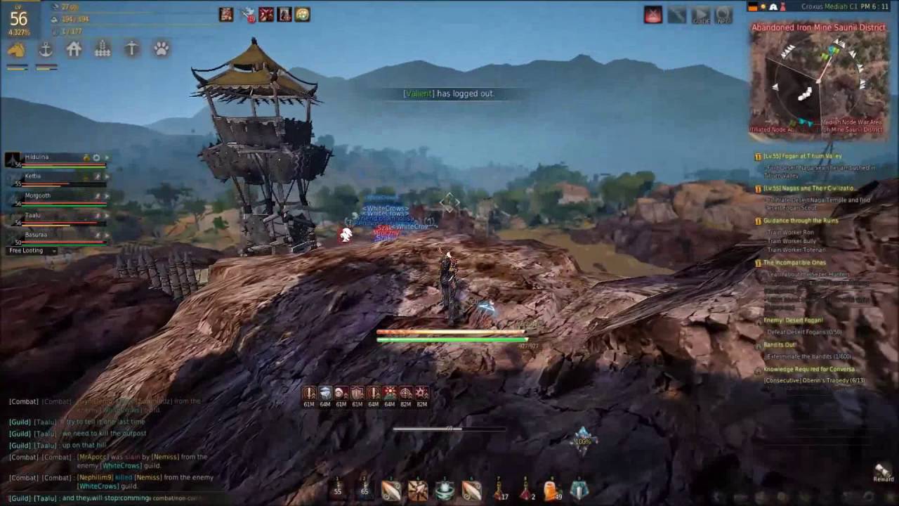 TemplarOrder Node War Abandoned Iron Mine 26/07/16