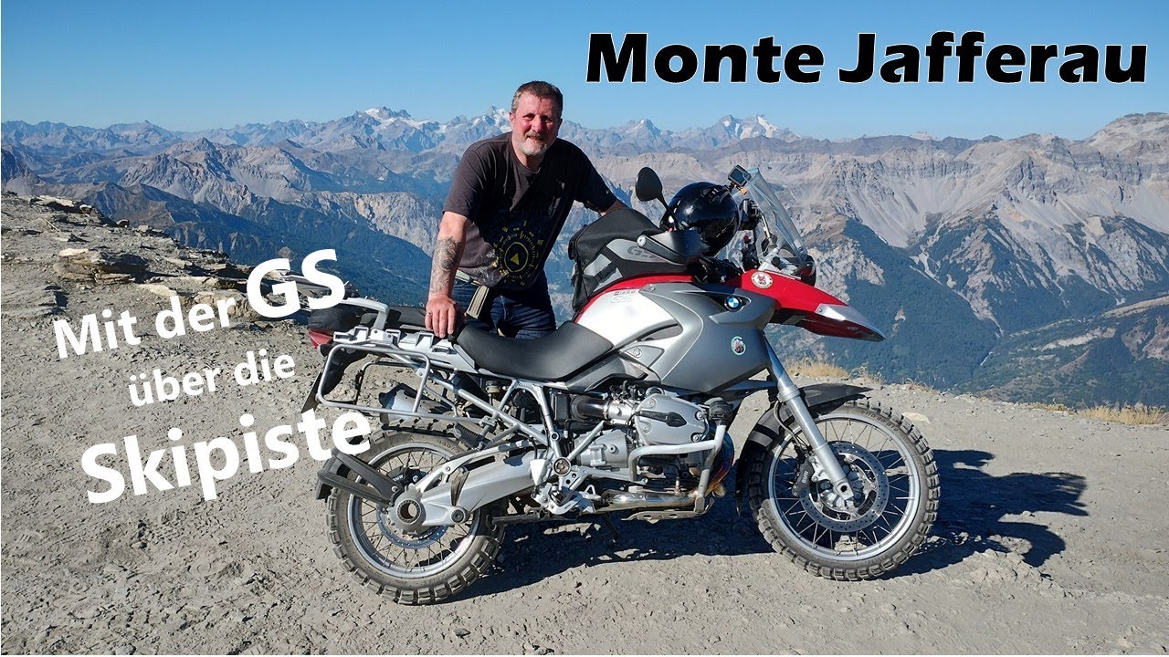 Monte Jafferau // Mit der GS 1200 über die legendäre Skipiste // On- & offroad Motorcycle Trip