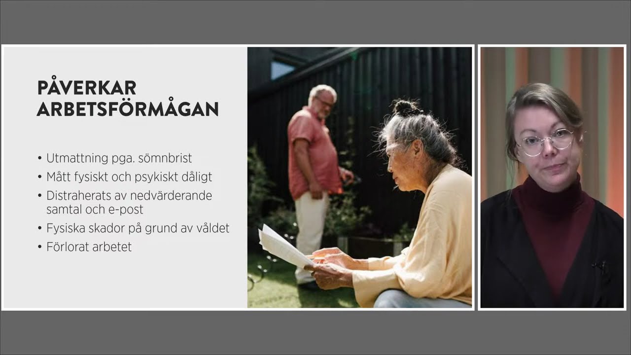Våld i nära relationer – en arbetsgivarfråga