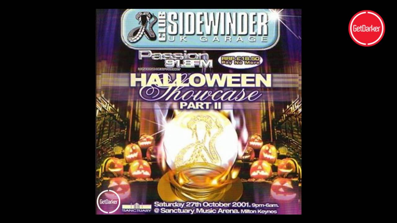 DJ EZ & MC's CKP, DT & Viper + more – Sidewinder Halloween Ball – 2001