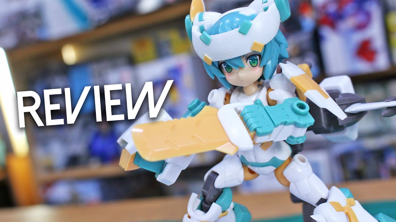 Frame Arms Girl x Desktop Army Sylphy [Striker] -  UNBOXING and Review