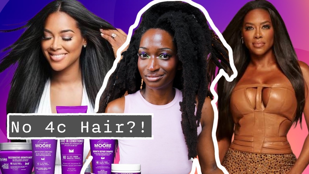 Kenya Moore Says No 4c!? Kenya Moore Haircare & Texturism.