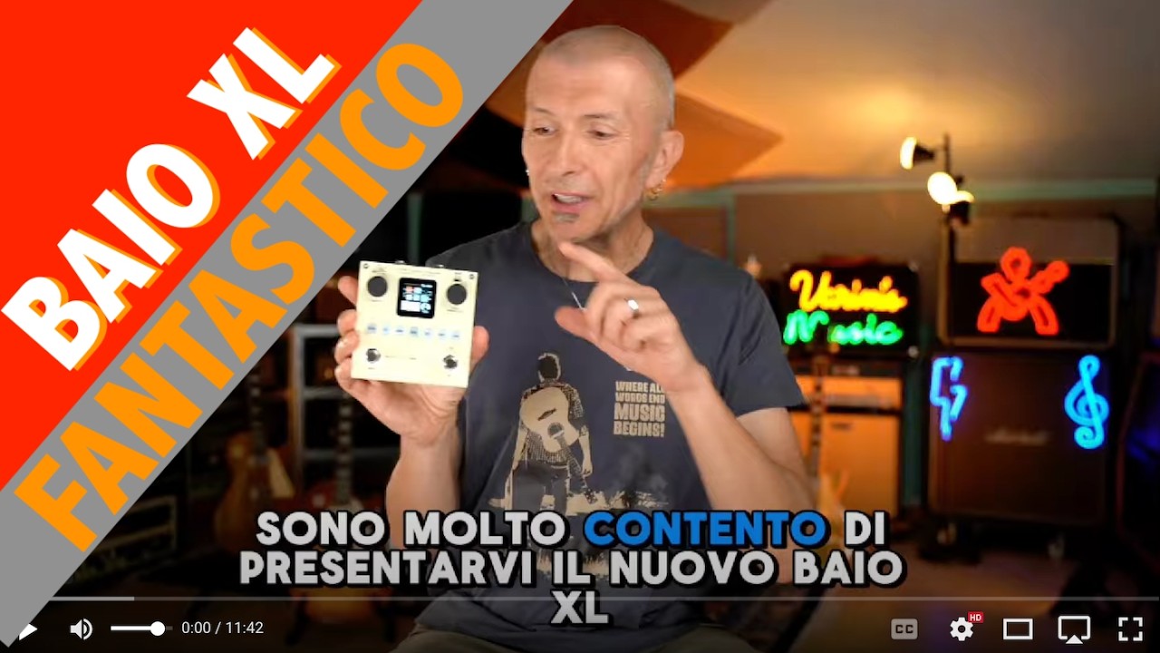 BAIO XL – Il pedale multieffetto definitivo per chitarra e basso!