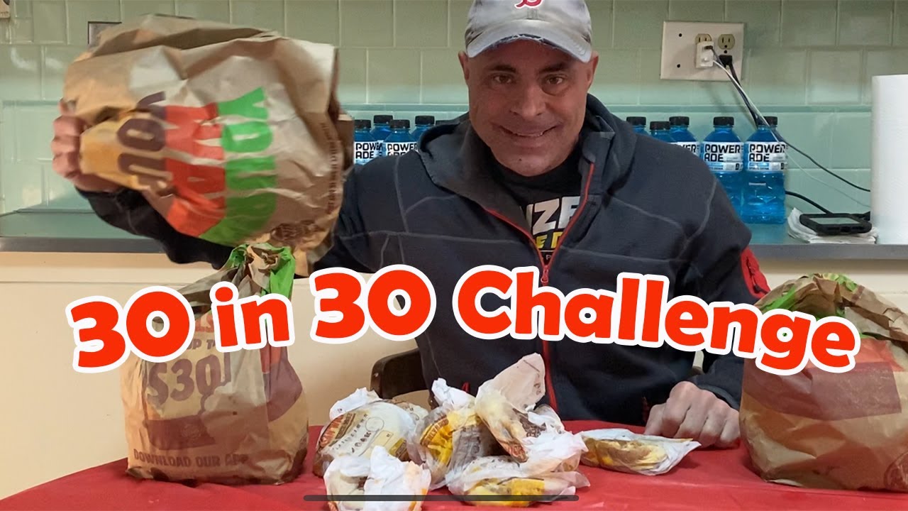 New Burger King French Toast Sandwich 30 in 30 Challenge