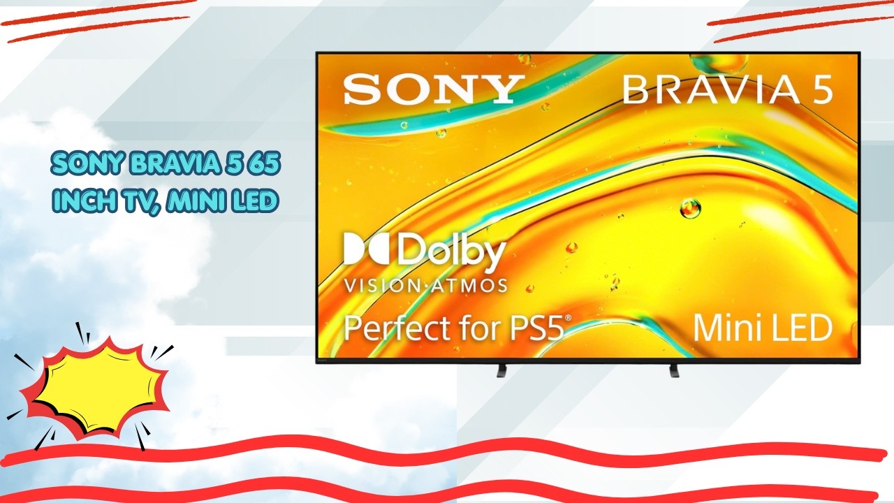 Prime Deals | Stunning 4K Picture Test Results &mdash; Sony BRAVIA 5 65 Inch TV Mini LED 4K Smart TV