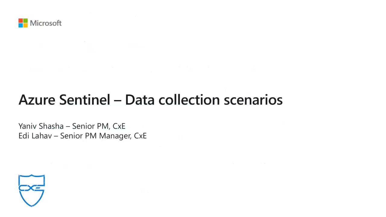 Azure Sentinel webinar: Data Collection Scenarios