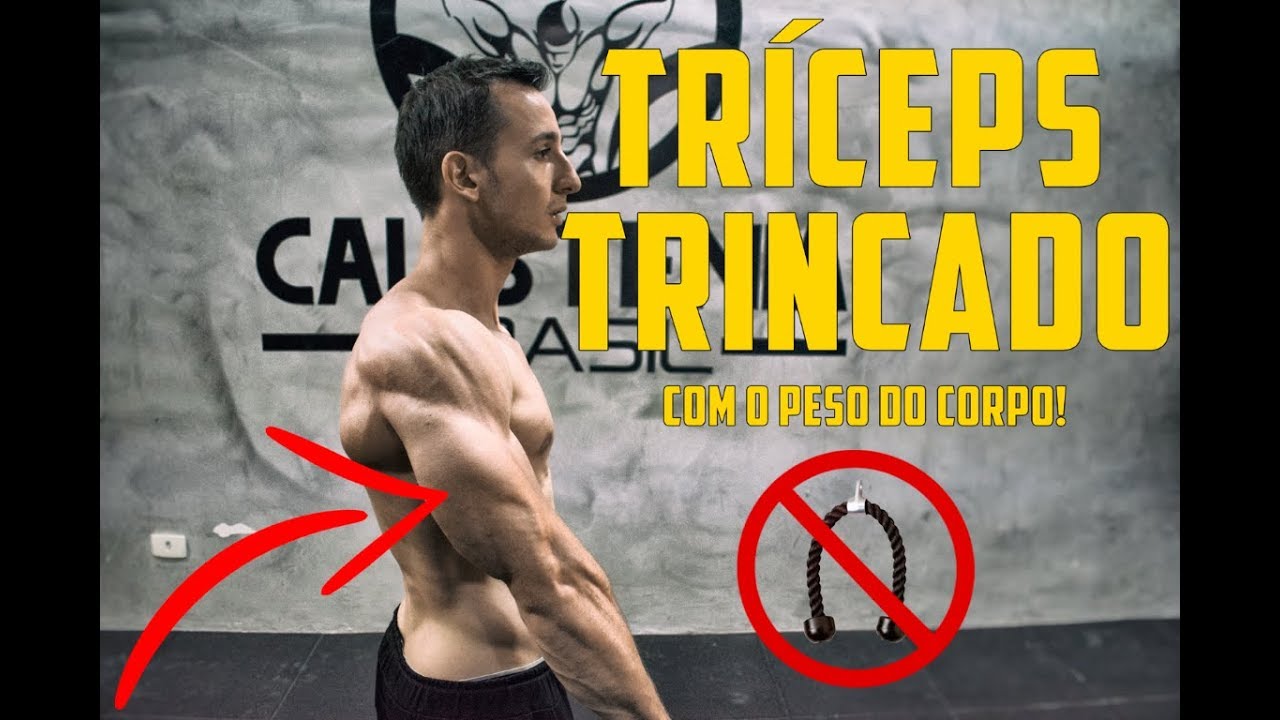 Exercícios BRUTAIS para Tríceps( SEM EQUIPAMENTO)