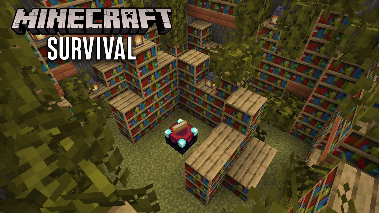 Enchanting And Base Building! | Relaxing Minecraft Let's Play Ep.2