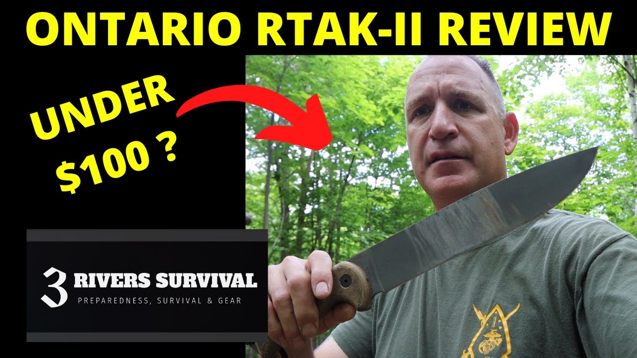 Ontario RTAK II Under $100 Knife Review
