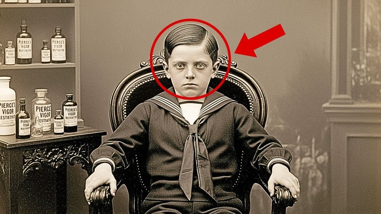 A Took This Portrait in 1907. When They Zoom in on the Boy's Eyes, Experts Are Frightened