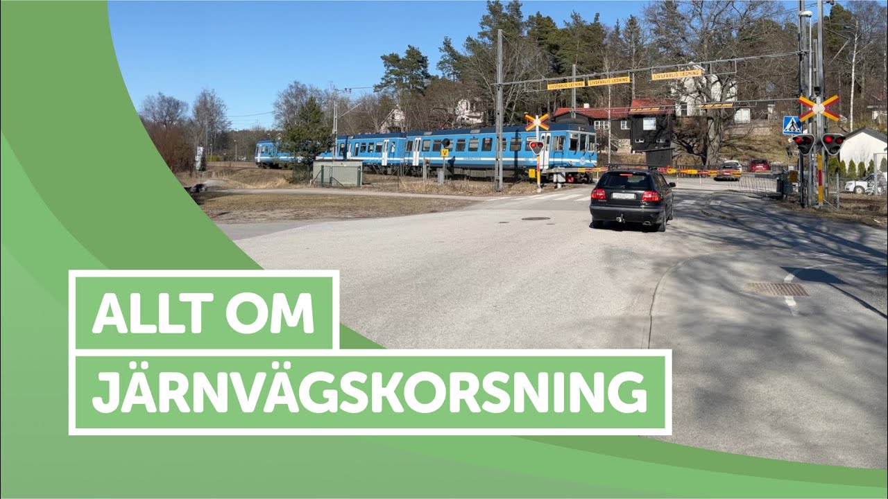 Ta Körkort - Plankorsning / Järnvägskorsning