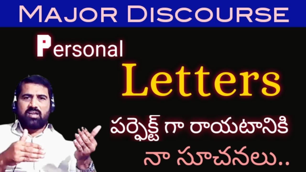 Letter Writing in English with easy tips || Letter Writing |Major Discourses in English ( 6th to 10)