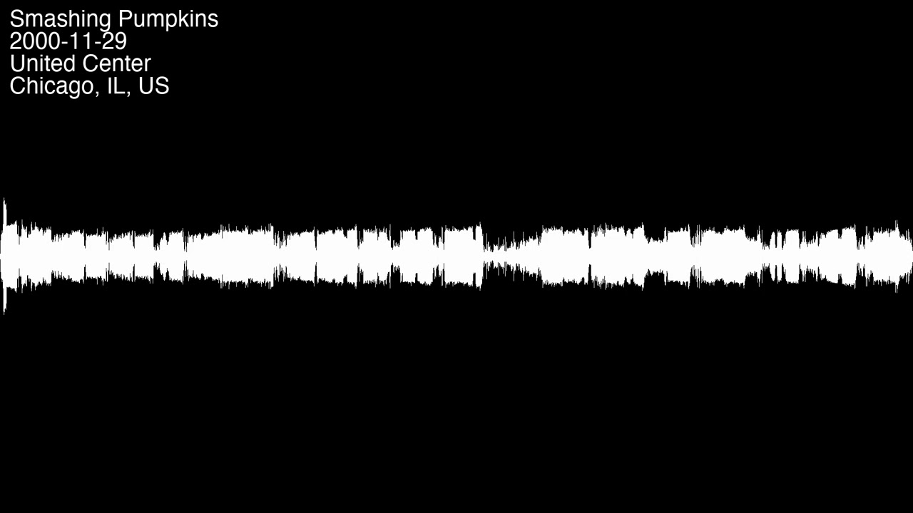 👋 Smashing Pumpkins, 2000-11-29, United Center, Chicago, IL, US