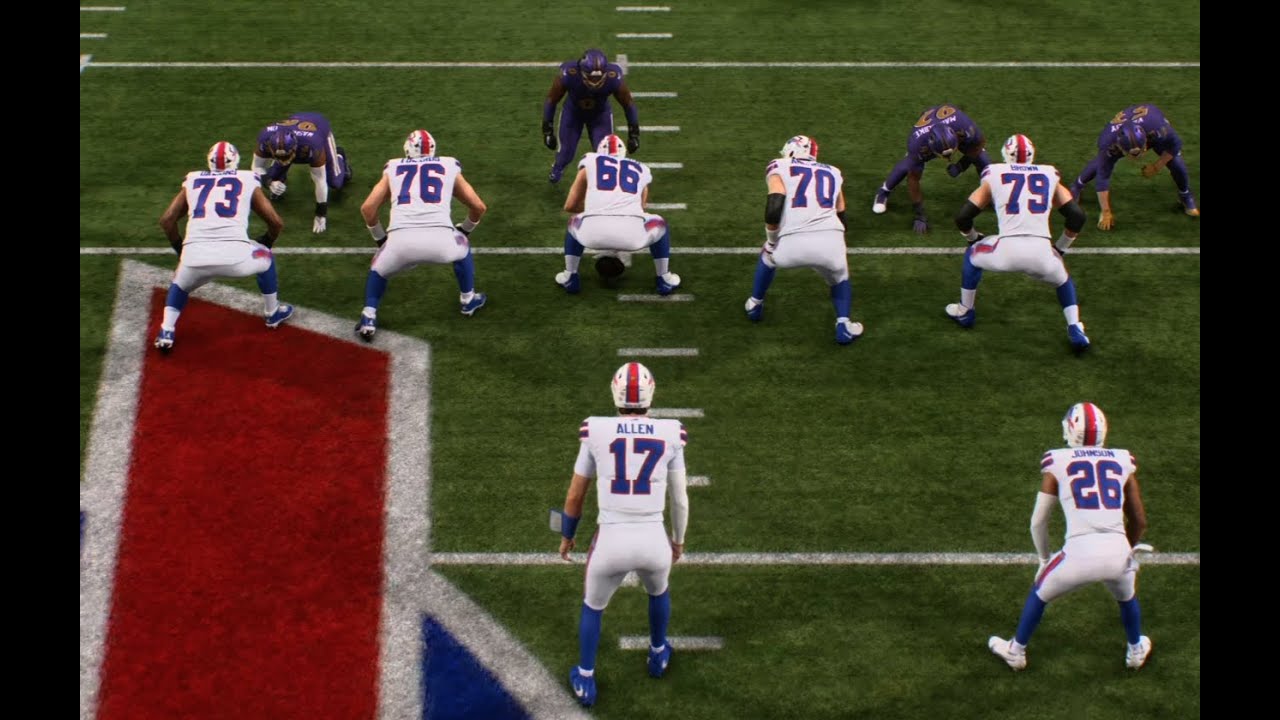 Madden 26 Sabos Gameplay Mod ver.1.8 J.Allen Scramble Wow!!