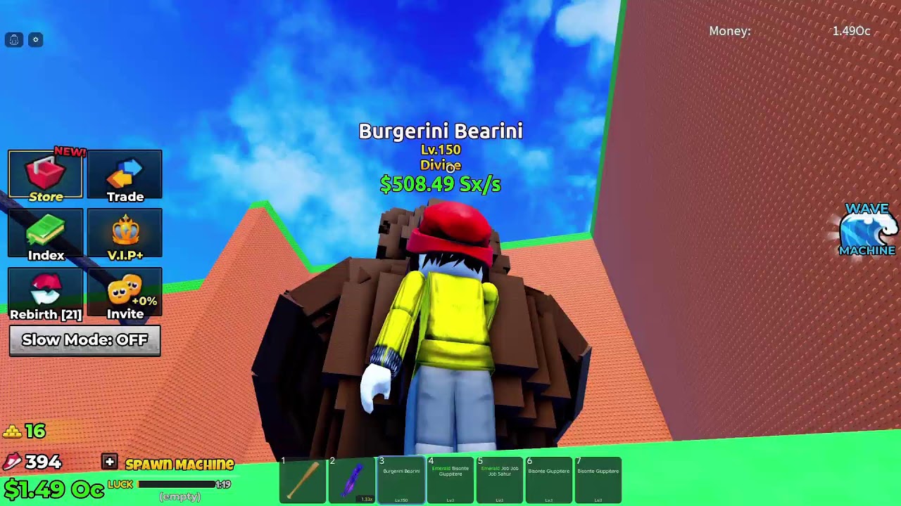 ESCAPE TSUNAMI FOR BRAINROTS FUSING
