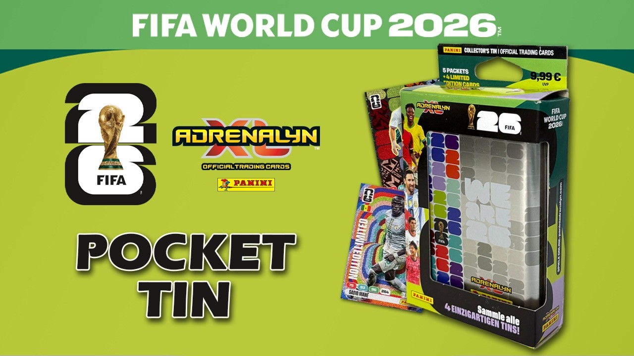 MONSTER-HIT!!! 😱🔥 PANINI FIFA World Cup 2026 Adrenalyn XL - POCKET TIN