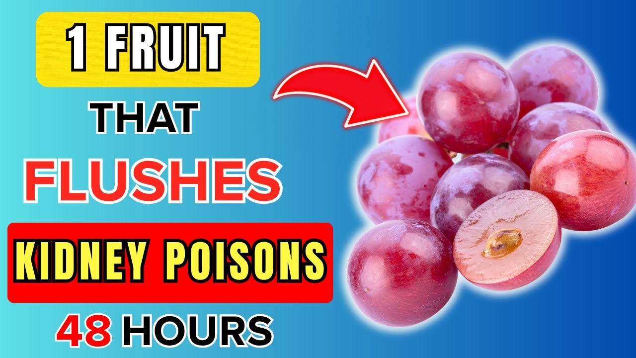 Top 6 Fruits That Quietly Repair Your Kidneys and Flush Out Toxins While You Sleep | Eat Smart 60+