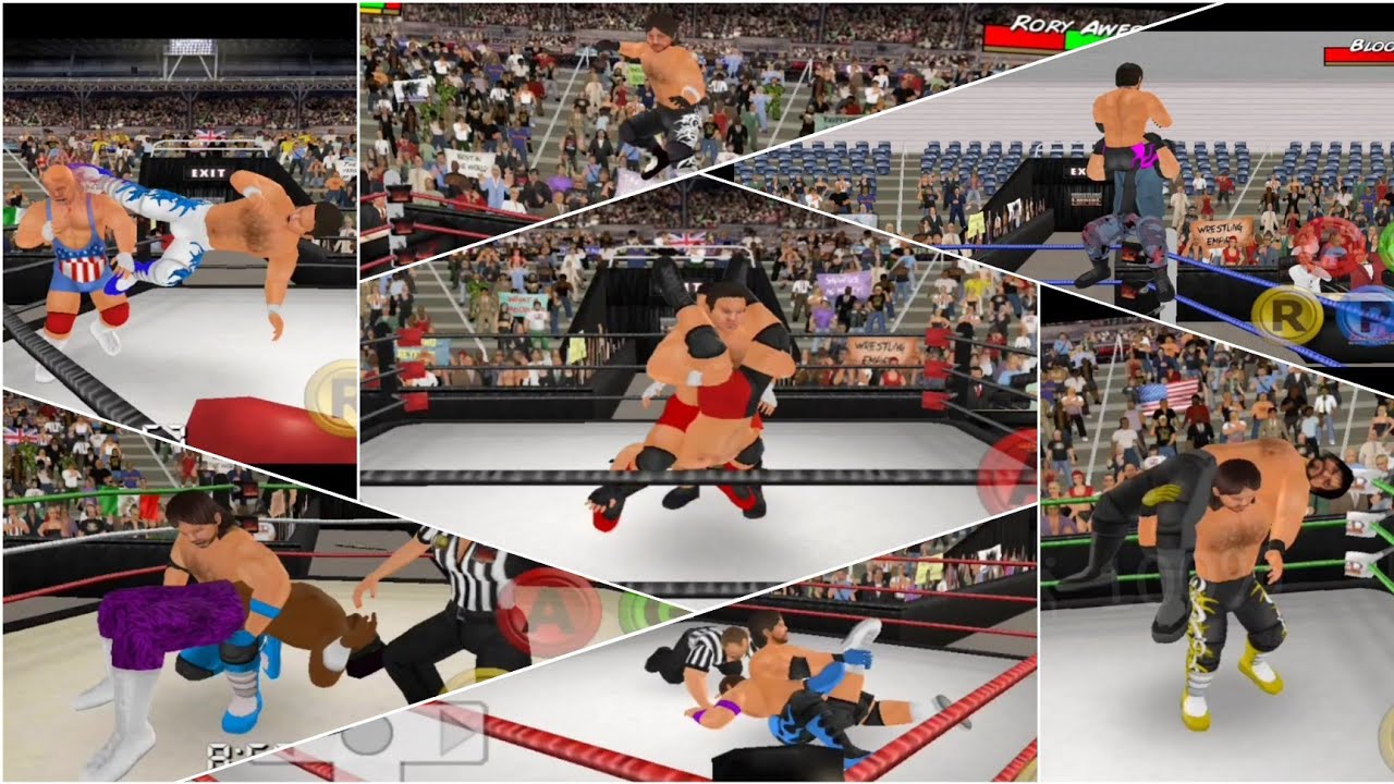 AJ Styles Moves Compilation In Wrestling Empire