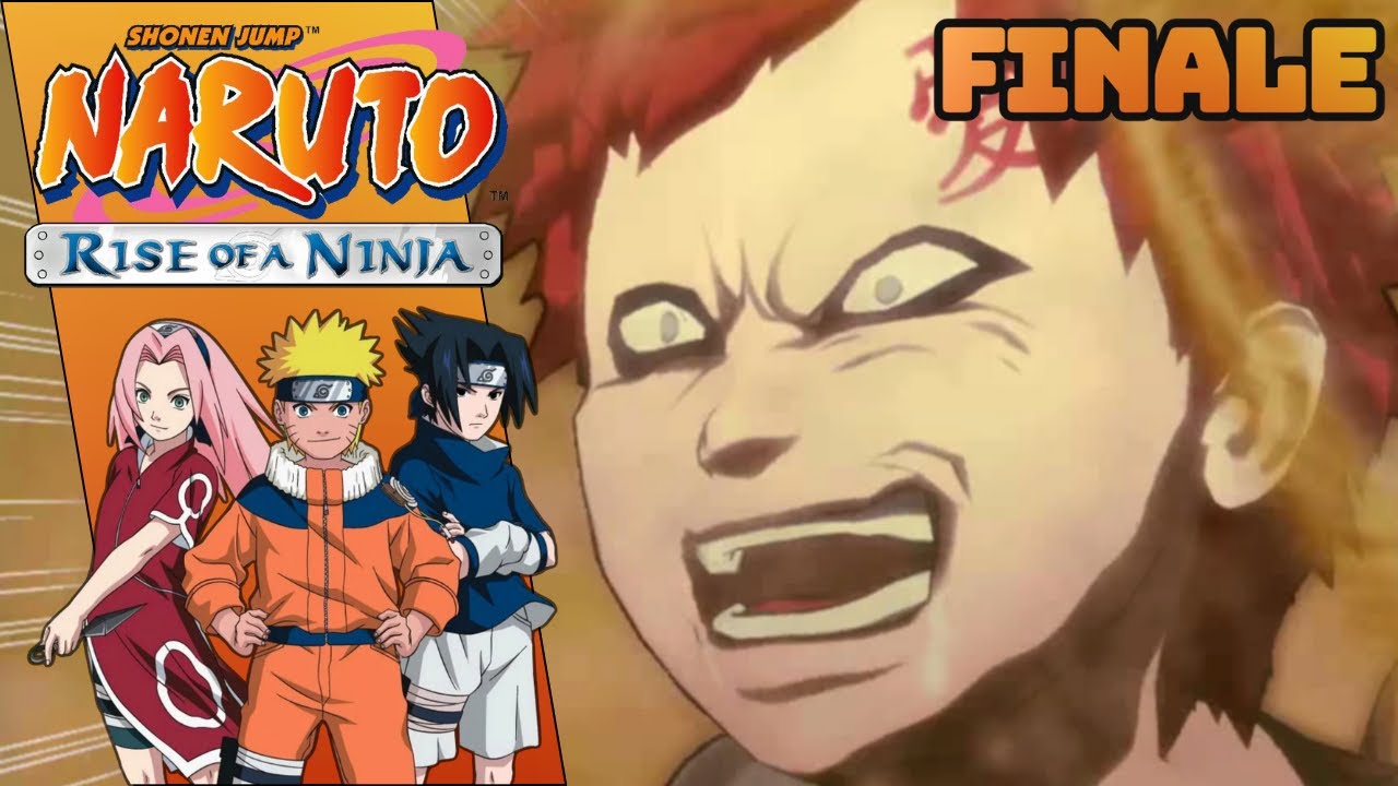 Naruto Rise of a Ninja ITA EP FINALE :La follia di Gaara! (Naruto vs Gaara)