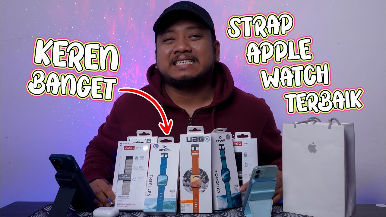 Strap Apple Watch Terbaik di Bulan ini Menurut Saya, Keren-keren Banget !!!