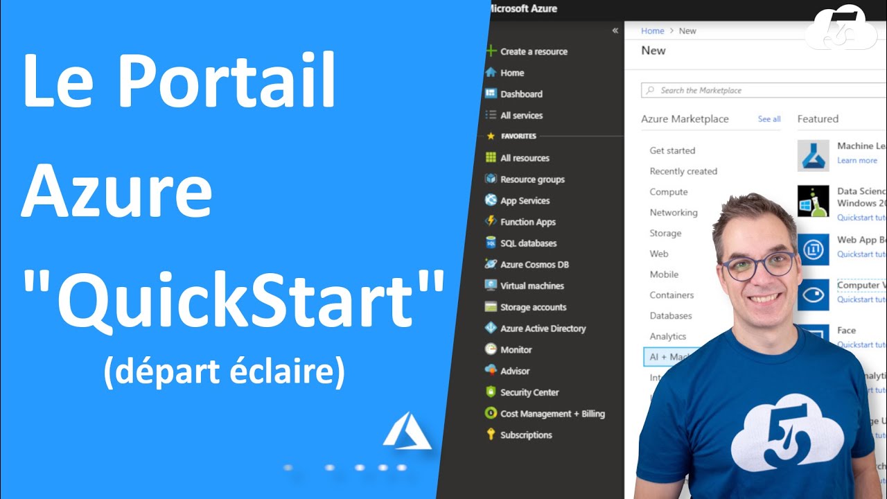 D&eacute;buter avec Azure - Le portail