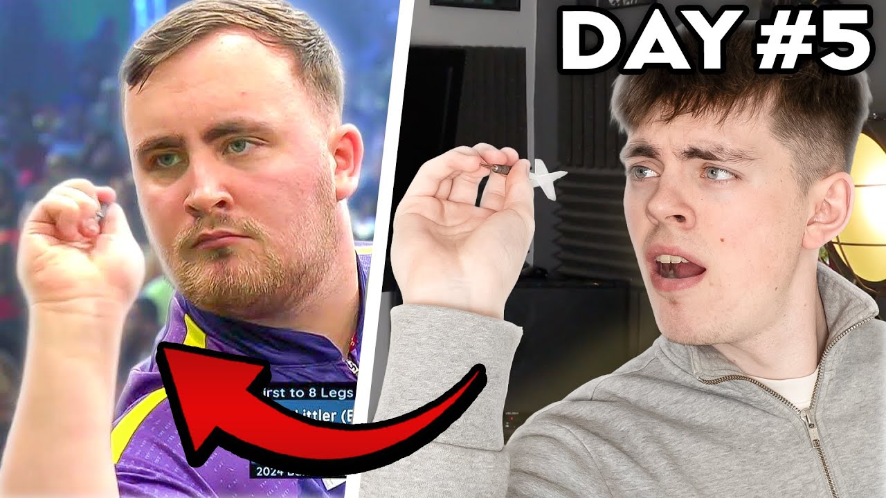 I Spent 7 Days Copying Luke Littler’s Throw And This Happened…