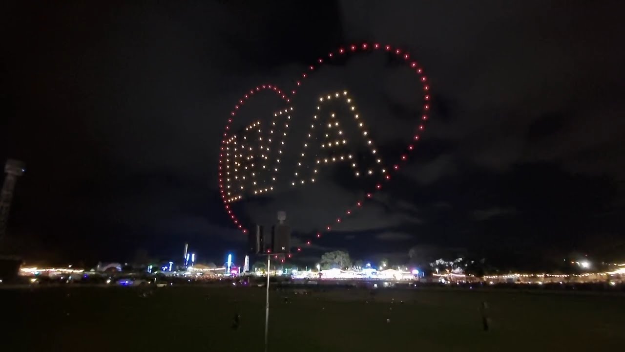 Synchronized Fleeted Drone Show | Perth Royal Show Festival