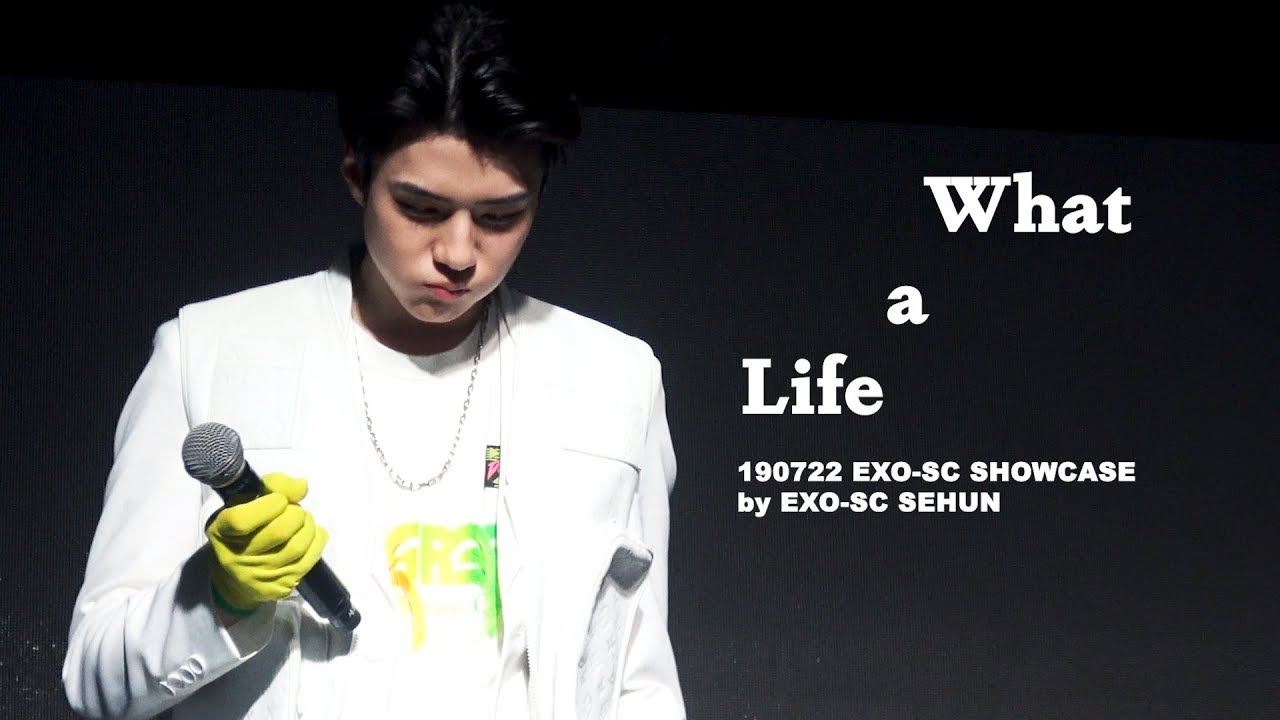 [4K]190722 EXO-SC SHOWCASE  What a Life - 세훈(sehun)