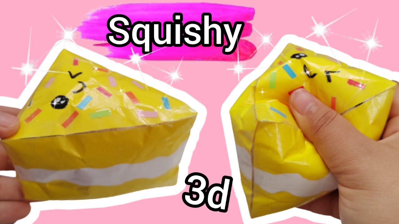 cake paper🍰🥰squishy tutorial/paper squishy squishmallow/Paper squishy tutorial#papersquishy