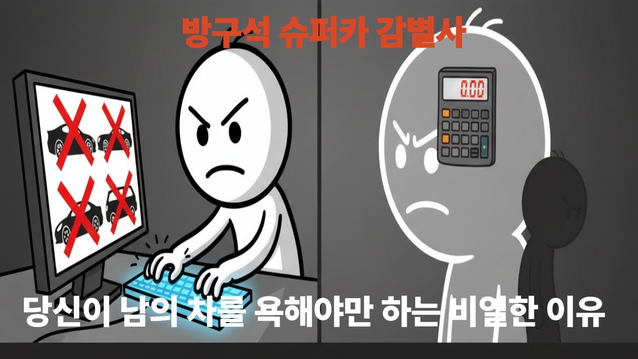 아반떼도 없는 주제에 외제차를 조롱 하는 사람의 심리