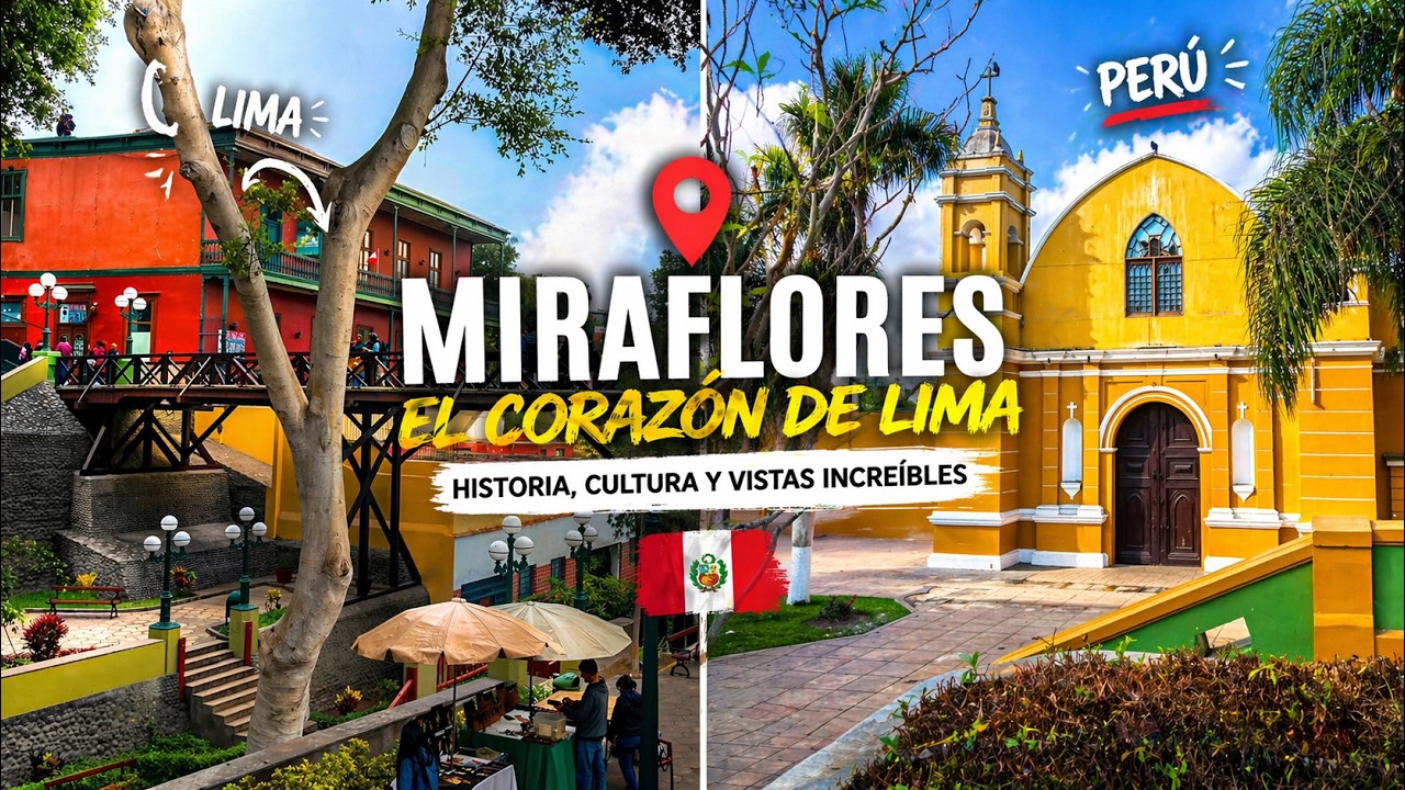 Explorando el distrito de Miraflores en Lima, en Per&uacute; 🇵🇪 | Unos bi&oacute;logos