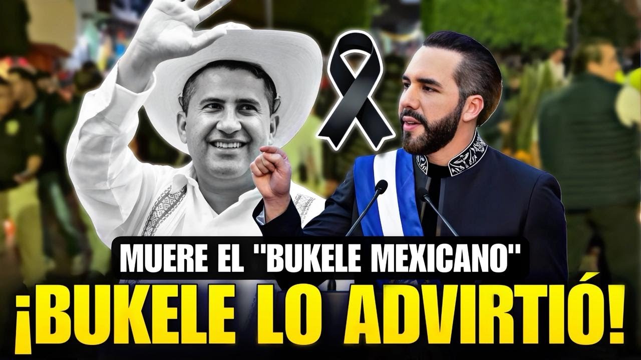 BUKELE LO ADVIRTI&Oacute; SOBRE EL ASESINATO DEL 