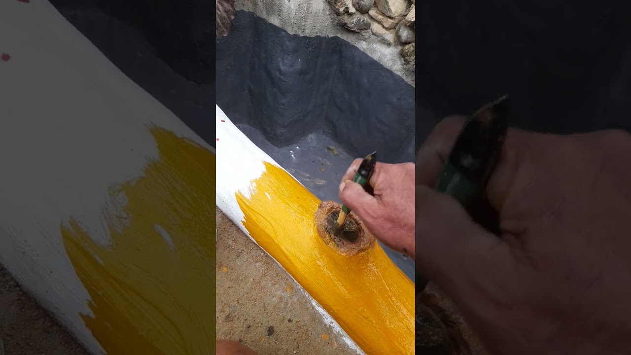 Ganito lang ako magpintura ng ginawakong cementong kahoy