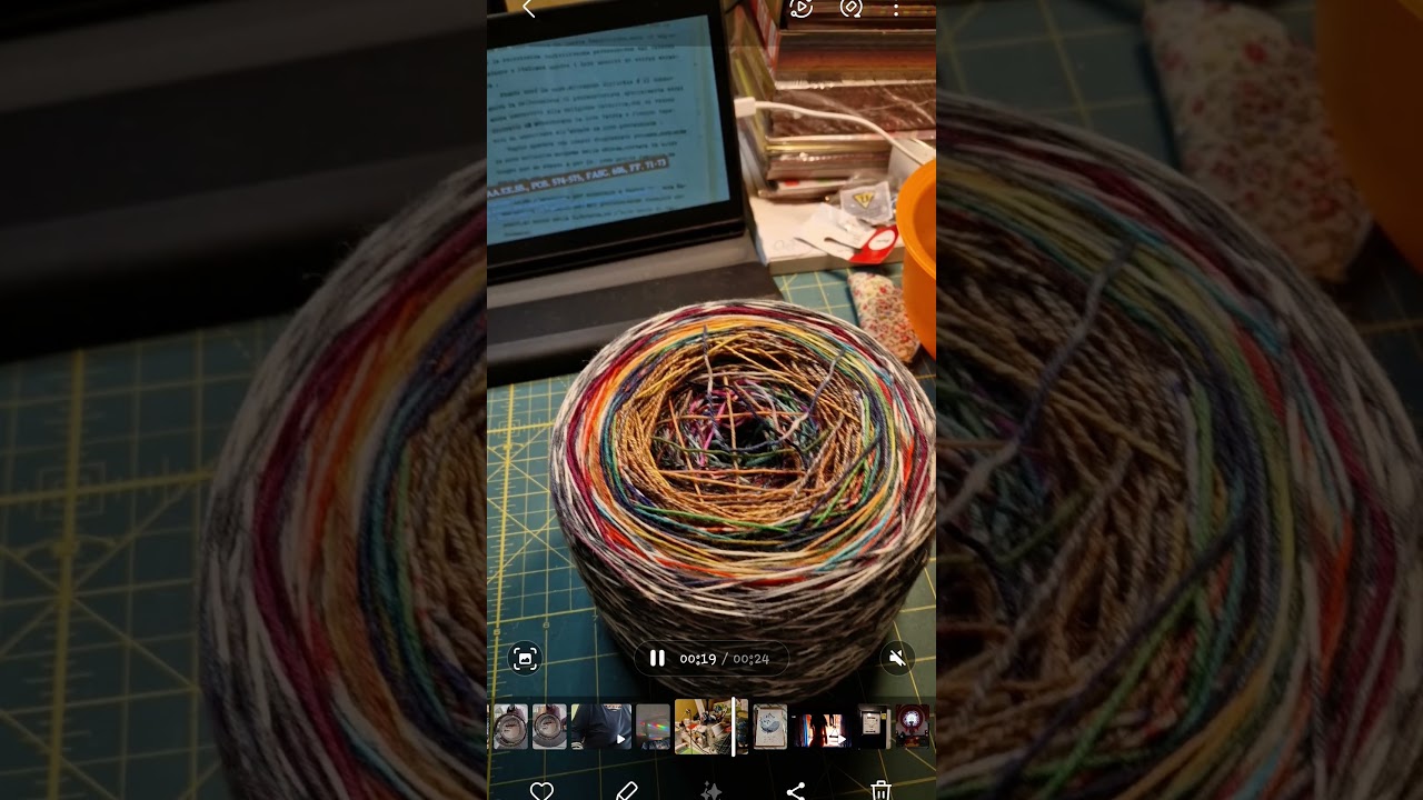 SoWoReste wickeln und einen Kuschelpulli stricken. ROV Anleitung von 