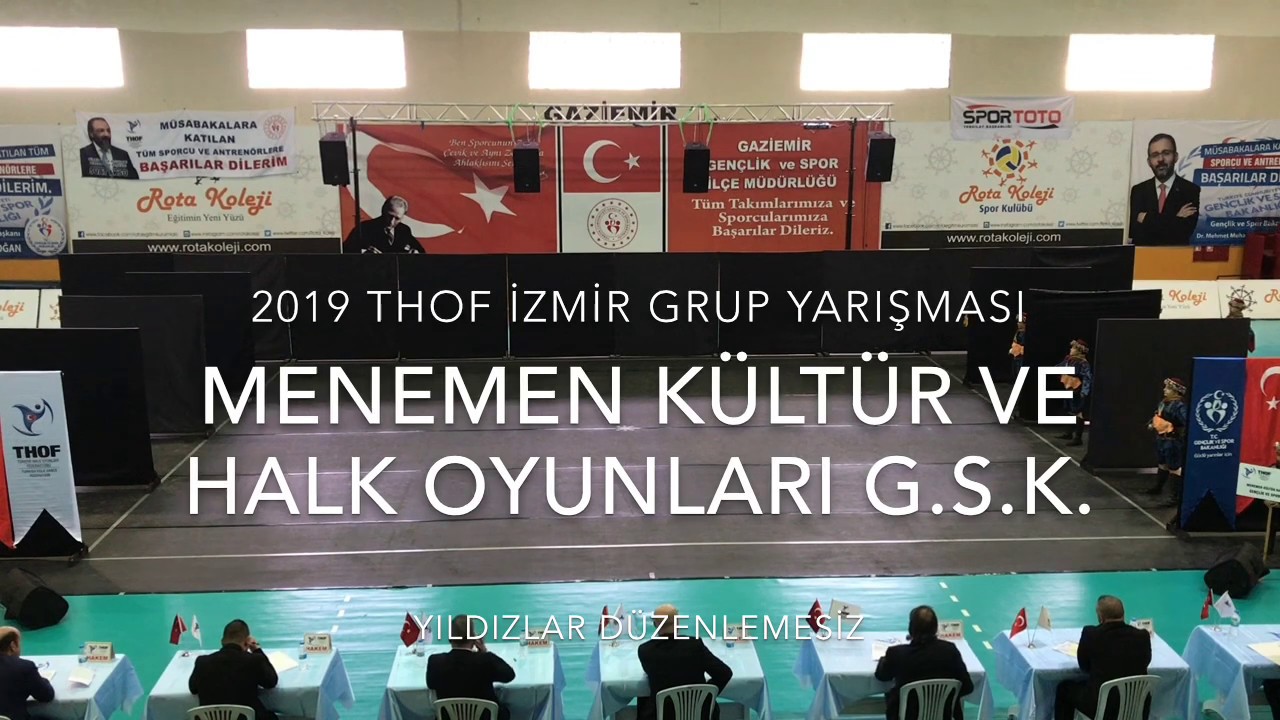 Menemen Kültür ve Halk Oyunları GSK | Yıldızlar Düzenlemesiz | 2019 THOF İzmir Grup #Zeybekoloji