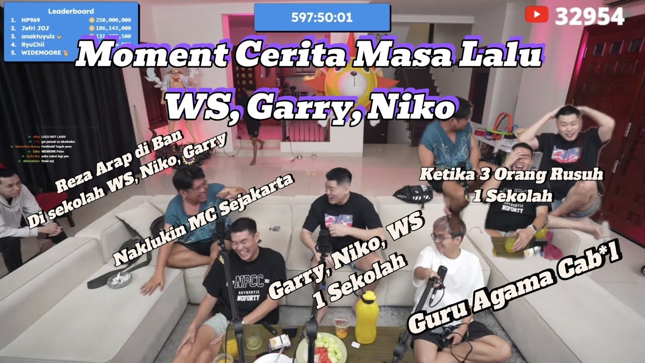 Full Ngakak Cerita Seru Flash Back Niko, Garry, WS || WS Di Marapthon #yb #marapthon #aaaclan #aloy