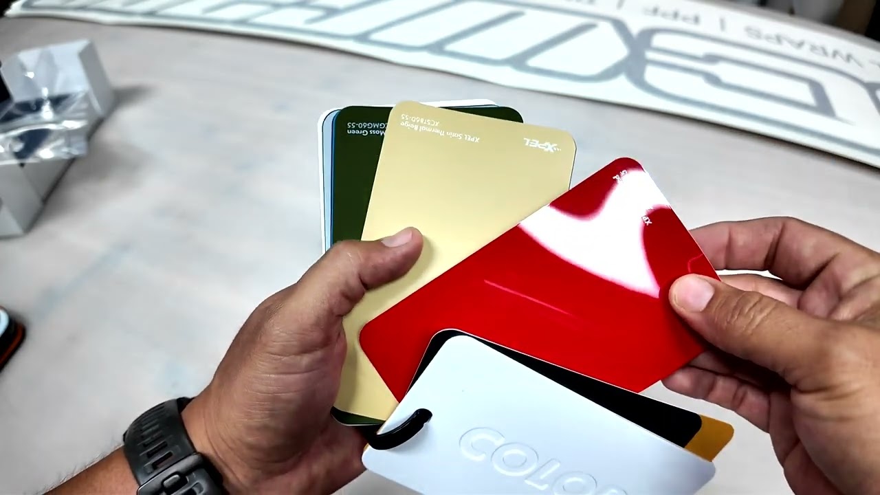 New Xpel Color paint protection film