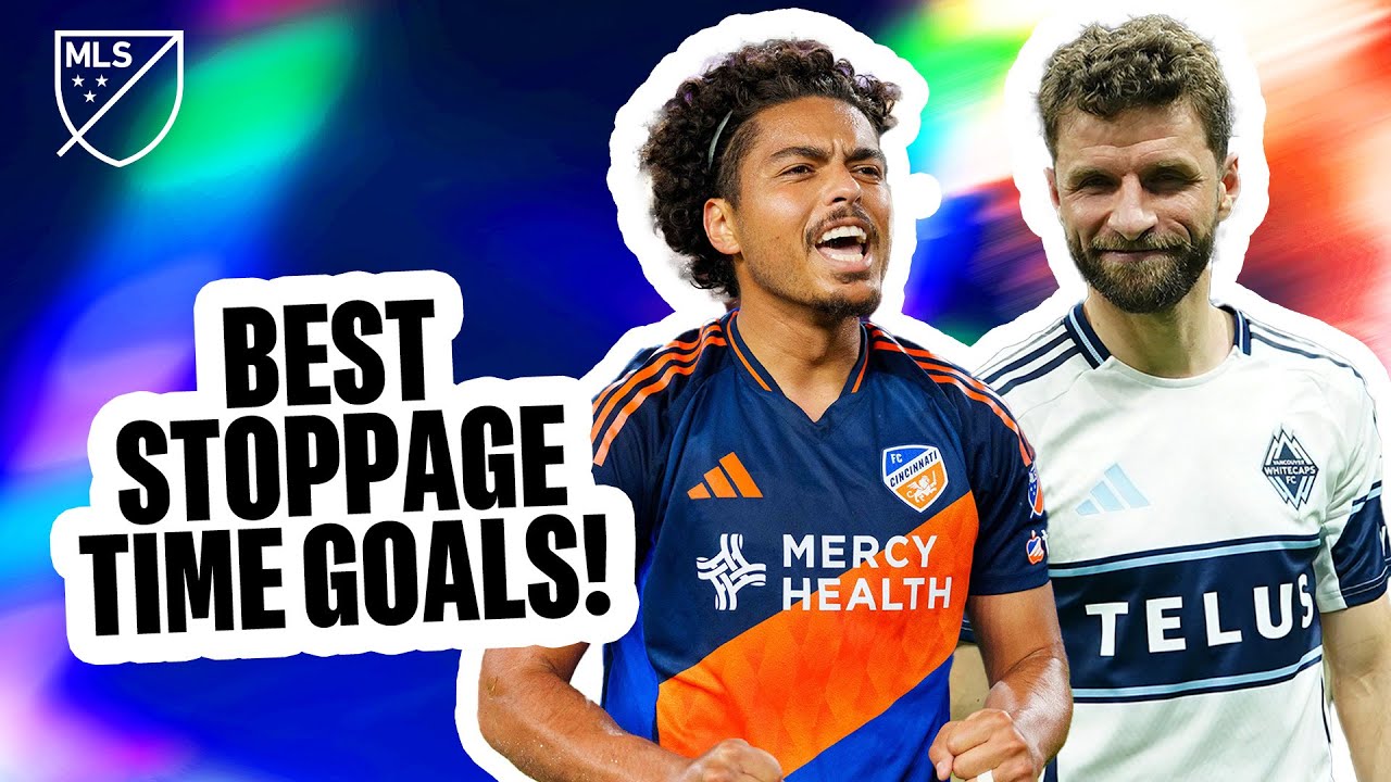The BEST MLS STOPPAGE Time GOALS of 2025!