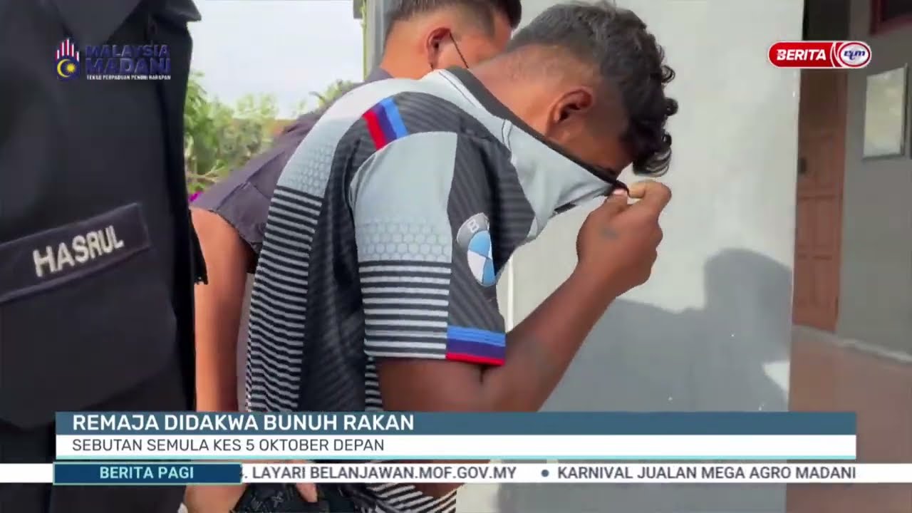 2 SEPT 2023 – BERITA PAGI – REMAJA DIDAKWA BUNUH RAKAN