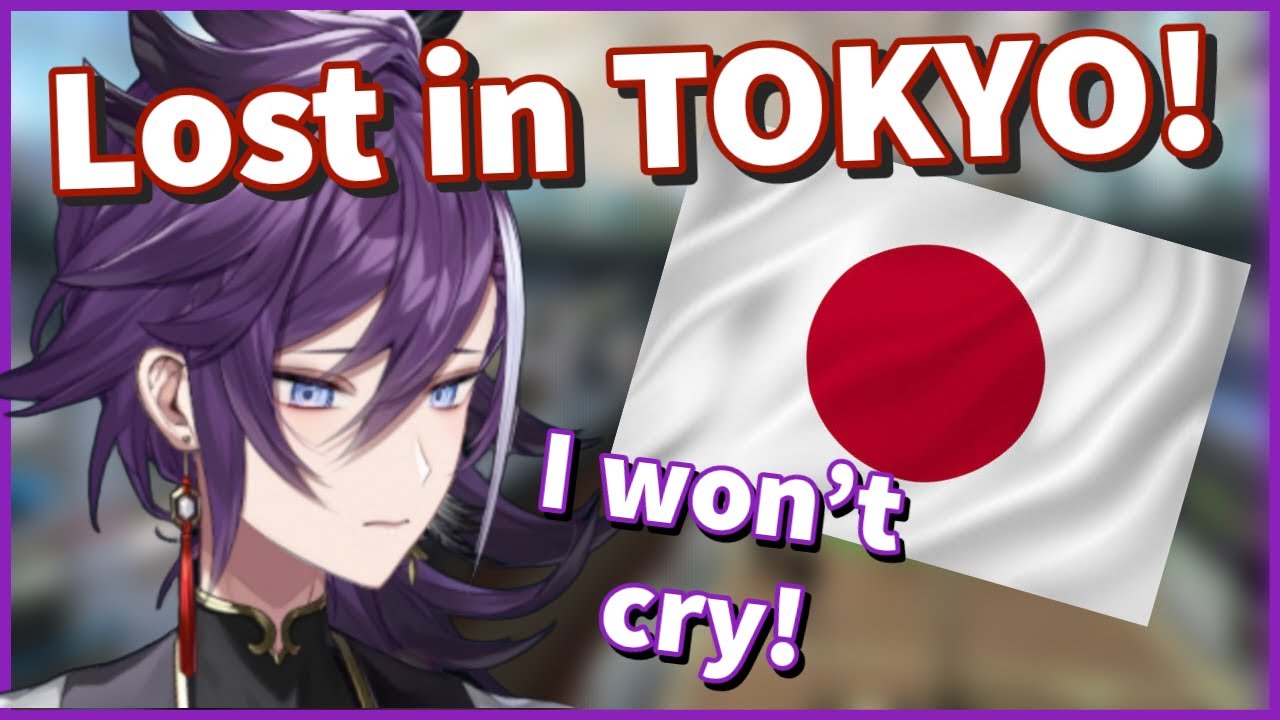 Hakka is IN JAPAN! and he already got LOST... 【Holostars EN | Banzoin Hakka】