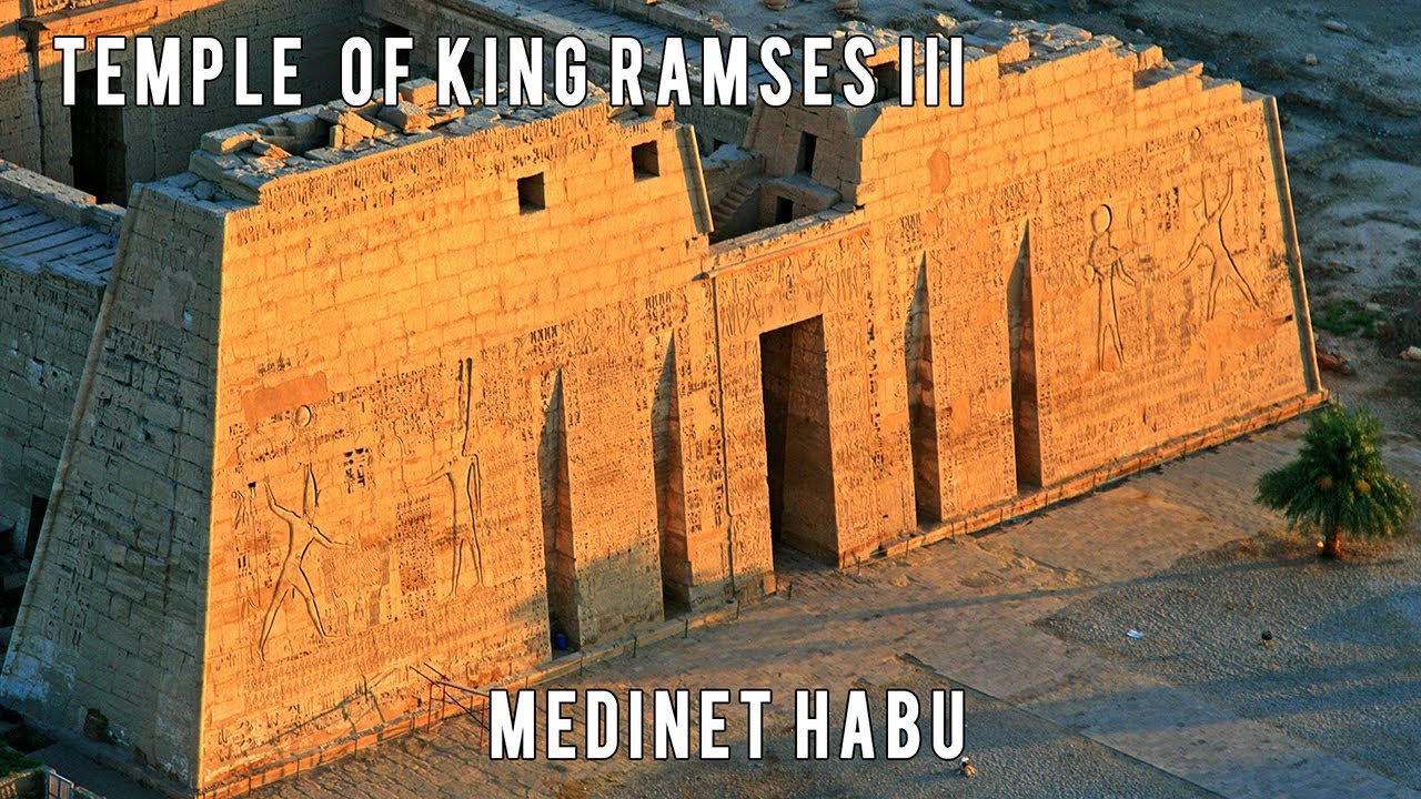 Temple of Ramses III (Luxor, Egypt) &ndash; Cinematic footage