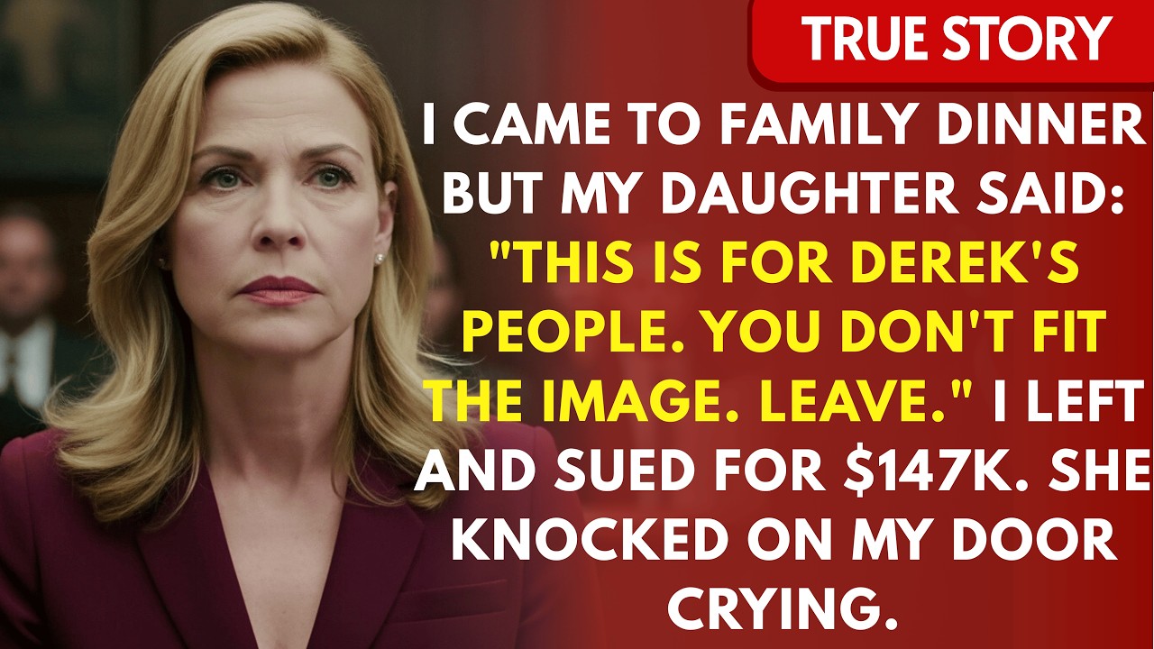 I Showed Up at Family Dinner — My Daughter Said, 