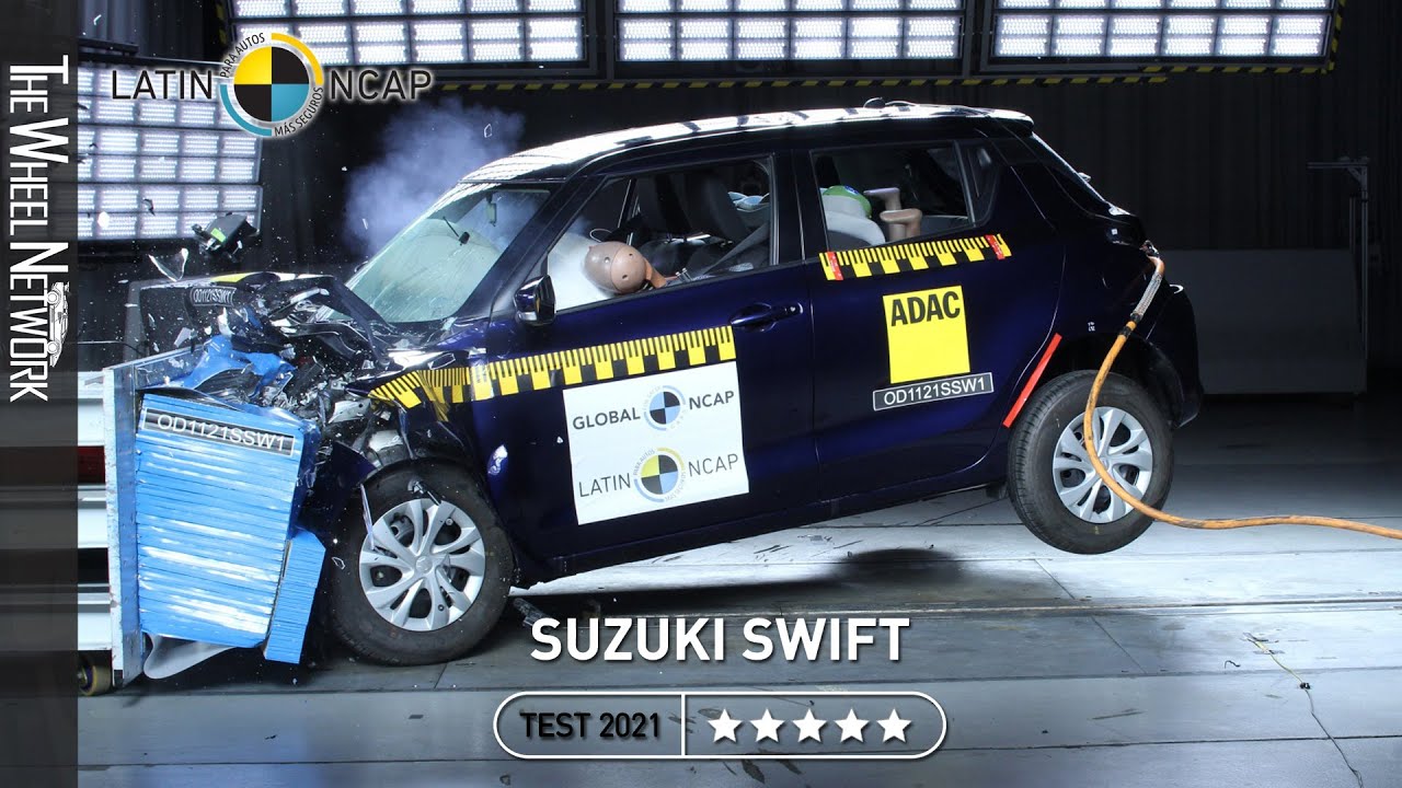 Suzuki Swift Safety Tests Latin NCAP | August 2021 Ratings &ndash; Zero Stars