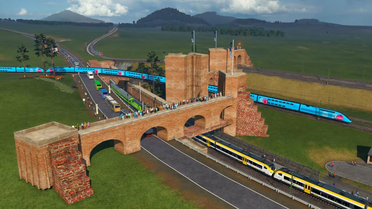 Transport Fever 2: Der Bahnübergang Teil 1302