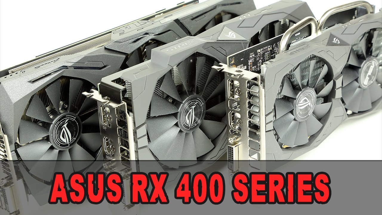 [Review] Asus Radeon RX 400 Strix Series Grafikkarten - Unboxing & Review [GER/DE]